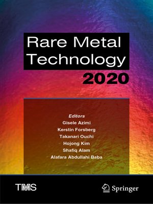 cover image of Rare Metal Technology 2020